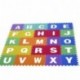 HOMCOM Alfombra Puzle 2.41㎡ Niños 3 Años 26 Letras Goma Espuma Estera Juego Puzzle