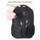 SLOTRA Business Bolsa Mochila Para Portátil 15.6 pulgadas, Resistente al Agua, Portátil de Viaje, Color Negro