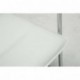 CLP Silla de Visitas con Reposabrazos Seattle, tapizada en Cuero Sintético | Silla Estilo Cantilever Acolchada, Color Blanco