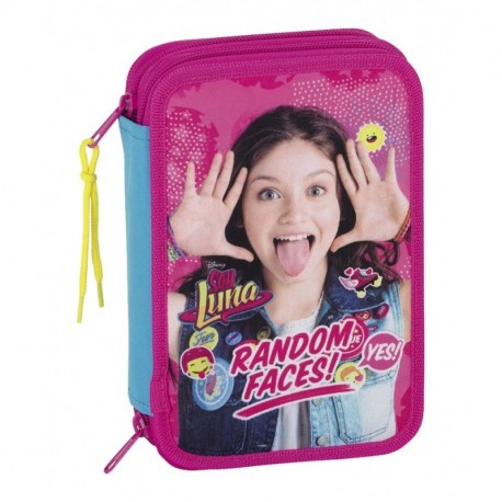 Safta Estuche Soy Luna Oficial 34 Útiles Incluidos 135x45x205mm