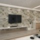 HANMERO® Murales de pared papel pintado imitación ladrillo piedras papel de pared dormitorios/salón/hotel/fondo de TV/color c
