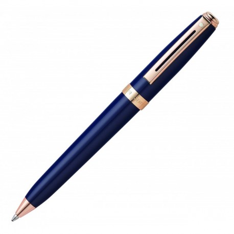 Sheaffer E2914351 Prelude - Bolígrafo, color azul cobalto y oro rosa