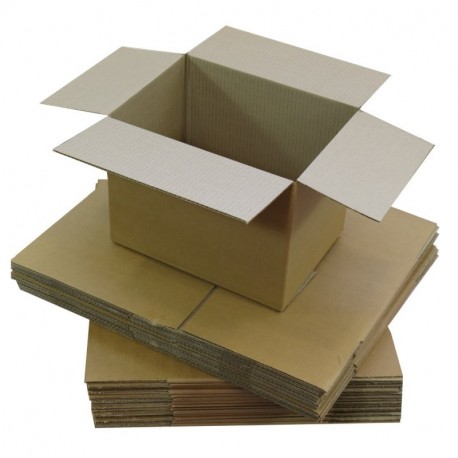 Triplast TPLBX25SINGL7X5X5, caja de cartón pequeña para envíos postales, 178 x 127 x 127 mm.