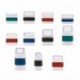 Sello personalizado 18mm x 50mm - 1 Ud. Negro,azul, rojo o, verde