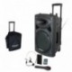 Ibiza Sound PORT12UHF-BT - Megafonía portátil, 12 pulgadas, color negro