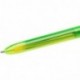 BIC 4 Colores Fluo - Bolígrafo con tres puntas con colores clásicos y una más gruesa fluorescente