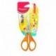 Maped 464410 Essential 13 cm Suave Tijeras con marcas centímetros, 1 unidad, colores surtidos