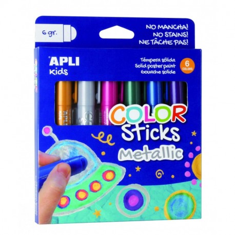 Apli Kids Témpera sólida, Multicolor 14405 , Modelos/colores Surtidos, 1 Unidad