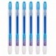Bolígrafo Borrable Punta 0.7 mm –Bolígrafo de Tinta Borrable Recargable Azul Paquete de 6 - Ezigoo - 9BL000