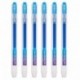 Bolígrafo Borrable Punta 0.7 mm –Bolígrafo de Tinta Borrable Recargable Azul Paquete de 6 - Ezigoo - 9BL000