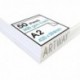 Artway Studio - Cartulinas de gran calidad - Perfectas para presentaciones, exhibiciones y montajes - 300 gsm - Blanco - A2 -