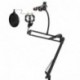 elegiant profesional ajustable Brazo Soporte de micrófono micrófono micrófono Soporte standplatzhalterung radiodifusión Studi