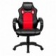 IntimaTe WM Heart Silla de Escritorio de Oficina de PU, Racing,Asiento Giratorio del Escritorio del Ordenador, Rojo