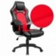 IntimaTe WM Heart Silla de Escritorio de Oficina de PU, Racing,Asiento Giratorio del Escritorio del Ordenador, Rojo