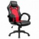 IntimaTe WM Heart Silla de Escritorio de Oficina de PU, Racing,Asiento Giratorio del Escritorio del Ordenador, Rojo