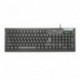 Trust 21999- Teclado Multimedia con Lector de DNI QWERTY Español , Color Negro