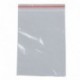 Bolsas con cierre hermetico - SODIAL R 100 Pzs 12cm x 8cm Semitransparente Bolsa hermetica plegable de almacenamiento de plan