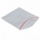 Bolsas con cierre hermetico - SODIAL R 100 Pzs 12cm x 8cm Semitransparente Bolsa hermetica plegable de almacenamiento de plan