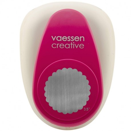 Vaessen Creative 21493-002, Perforadora Círculo, Metal, Plástico, Multicolor, Ø 88.6 mm