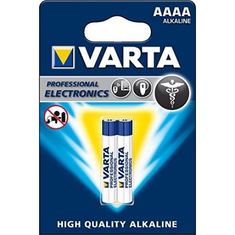 Varta 71738 professsional Electronics AAAA/LR61 Alkaline Batería, 6 unidades
