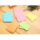 100pcs brosuper Tarjetas de memoria palabra Graffiti DIY Blank Fillet pequeña tarjeta Memo Pad Bloc Memorándum Note Pads Blan