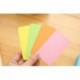 100pcs brosuper Tarjetas de memoria palabra Graffiti DIY Blank Fillet pequeña tarjeta Memo Pad Bloc Memorándum Note Pads Blan