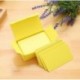 100pcs brosuper Tarjetas de memoria palabra Graffiti DIY Blank Fillet pequeña tarjeta Memo Pad Bloc Memorándum Note Pads Blan