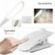 Tsing Lámpara Escritorio LED con Pinza Plegable Regulable y Táctil Luz de Mesa/Mesilla para Estudio Lectura Cuidado Especial 