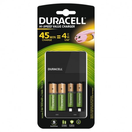 Duracell cargador de pilas en 45 minutos, 1 unidad