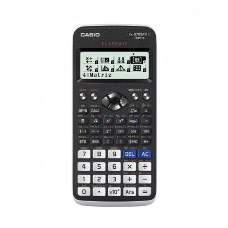Casio FX-570SPXII-S-ET - Calculadora científica 576 funciones , color negro/blanco