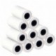 10 rollo Rollo de papel térmico registro recibo rollo para móviles 58mm 30 mm mini impresora