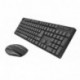 Trust Ximo - Pack de ratón y Teclado inalámbricos, Negro