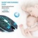 M2 Inalámbrico Ratón, Recargable con Silencioso Ratón óptico Gaming Wireless Mouse con receptor nano 6 Botones para Ordenador