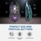 M2 Inalámbrico Ratón, Recargable con Silencioso Ratón óptico Gaming Wireless Mouse con receptor nano 6 Botones para Ordenador