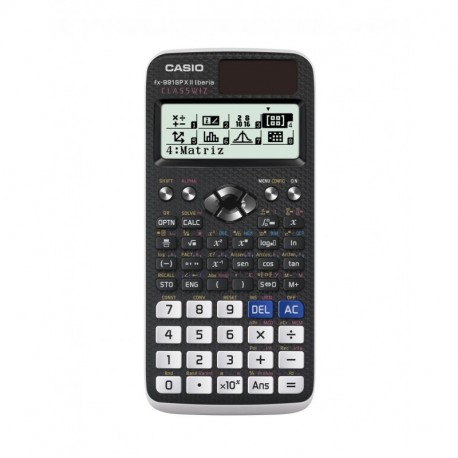 Casio FX-991SPX II - Calculadora científica 576 funciones, cálculo de ecuaciones, 47 constantes científicas , color negro