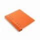 Filofax ClipBook refillable – Cuaderno tamaño A5, color naranja