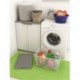 SIK KIS Jolly 9734000 0447 01- Armario escobero, Blanco