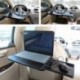 soekavia Multi Función auto Laptop mesa plegable escritorio Soporte para coche con cajón para Auto asiento trasero reposacabe