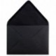 DIN C5 Sobres//Negro//220 x 154 mm//110 g/m²//Marca de calidad nassklebung – : Gustav neuser, color negro 100 Umschläge