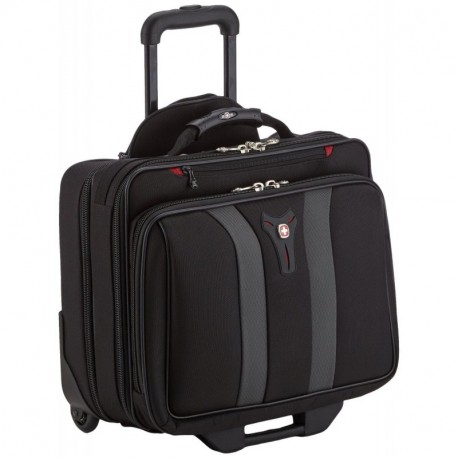 Wenger 600659 17" Tranvía Negro maletines para portátil - Funda Tranvía, Negro, Monótono, Resistente al polvo, Resistente a 