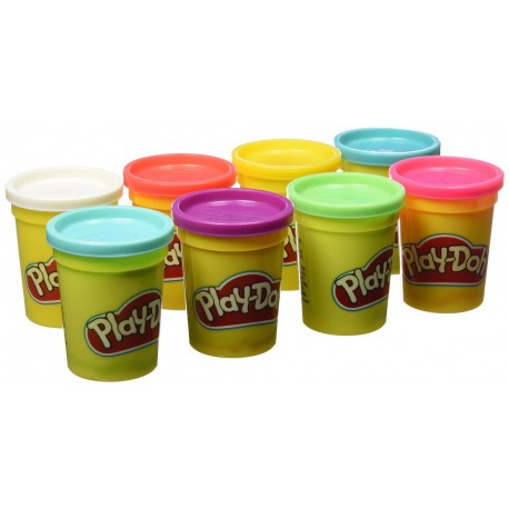 Play-Doh - Pack 4 +4 Botes Hasbro B6753EU4 