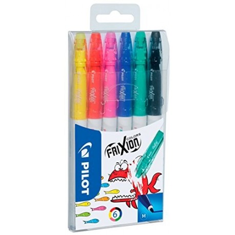 Rotuladores Borrables Pilot Frixion 6 Colores