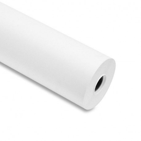 Papel para plóter, 90 g/m², 61cm x 50 m color blanco para Plotter EPSON y HP