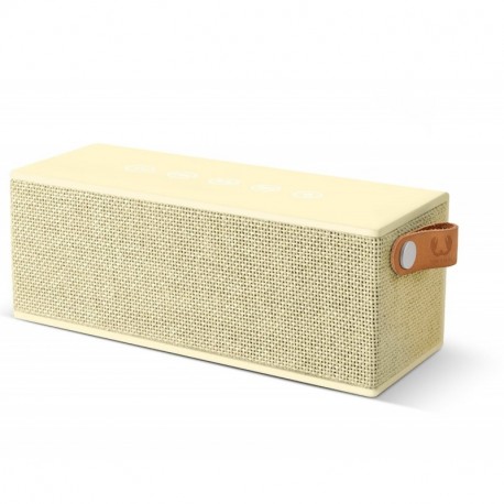 Fresh ‘n Rebel Rockbox Brick - Altavoz Bluetooth Inalámbrico Portátil Amarillo