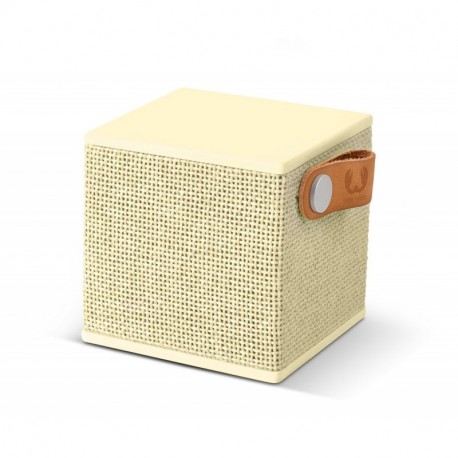 Fresh ‘n Rebel Rockbox Cube - Altavoz Bluetooth Inalámbrico Portátil Amarillo
