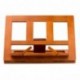 HALOViE soporte para libro Tablet iPads Book Holder Atril de lectura ajustable y plegable de madera 34 * 23.5 * 2.8cm