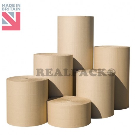 Rollos de papel de cartón corrugado, 300 mm, 75 metros, la mejor calidad