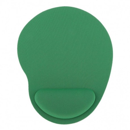 Alfombrilla de Ratón con Reposamuñecas Cojín de Ratón Gel Mouse Pad Varios Colores - Verde