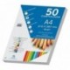 Dohe 30106 - Pack de 50 cartulinas, A4, color blanco