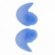 Tapones De Natación Para Oídos Protección Auditiva De Silicona Para Oído Plug Tapones - Azul, 2.2cm / 0.9 pulgadas